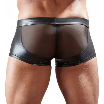 SÍŤOVANÉ PÁNSKÉ BOXERKY SE ZIPEM XOMB12 VELIKOST S