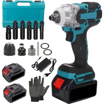 AKUMULÁTOROVÝ RÁZOVÝ UTAHOVÁK BEZKARTÁČOVÝ MOTOR 21V NA KOLA SILNÝ 650 Nm