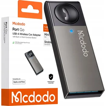 Bluetooth adaptér MCDODO ADAPTÉR BLUETOOTH DO USB PŘIJÍMAČ ANDROID AUTO CARPLAY