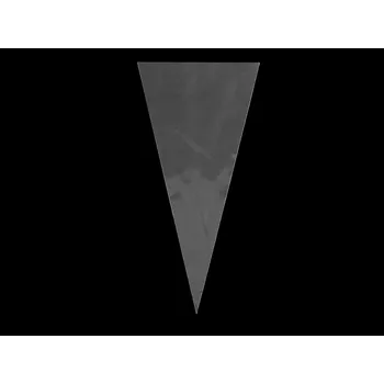 Sáček na potraviny Sáček / kornout celofánový 17x35 cm, střední, transparent