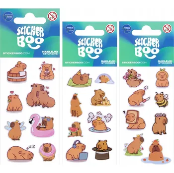 samolepka Samolepky Kapybara Sticker Boo