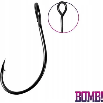 Rybářský háček Delphin BOMB! háčky s protihrotem HardLURE Č. 8