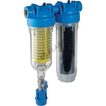 vodní filtr ATLAS FILTRI - Itálie | HYDRA RAINMASTER DUO RAH+LA filtr na užitkovou i pitnou vodu (vodní filtr-filtrace pitné vody) - HYDRA RAINMASTER DUO 3/4" RAH + LA 6096 HYDRA R DUO RAH+LA