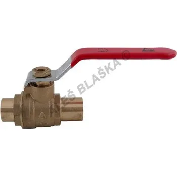 Ventil Kulový kohout (ventil) pájecí - pro CU měděnou trubku, k pájení měď - DN15 1600