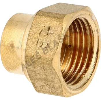 Fitinka CU 4246 G Bronzová pájecí přechodová vsuvka A xIG (pro k pájení, letovací - měď) - 15ax1/2" CU.4246G
