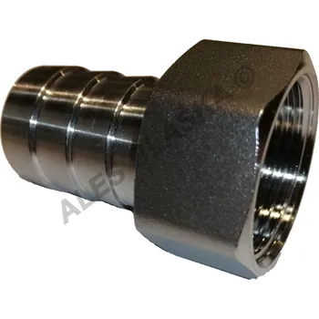 Fitinka Hadičník nerezový s převlečnou maticí závitový - vnitřní závit - NEREZ, INOX - 3/8"x13,5 337FPM