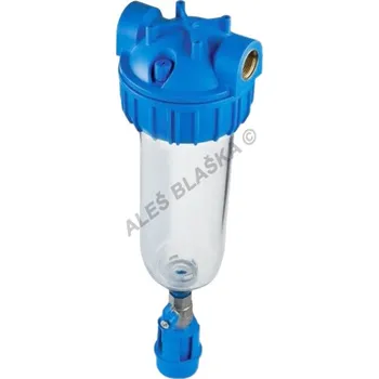 vodní filtr ATLAS FILTRI - Itálie | ATLAS filtr domovní Senior Plus 3P CX s odkalením velikost 10" (filtrace vody-vodní filtr) - 6/4" filtr Senior 3P CX s odkalením