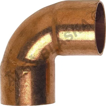 Instalatérský materiál CU 5090 Měděné pájecí koleno (oblouk) 90° A x A (pro k pájení, letovací - měď) - 18 CU.5090