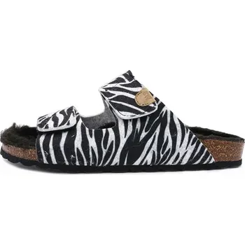 Dámské žabky billowy Schwarz/ Weiß 5410141 40