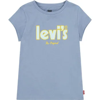 Dívčí tričko Tričko Levi's Kids Hellblau 1582210 116