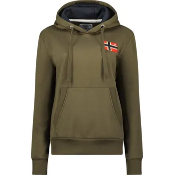 Dámská móda Mikina Geographical Norway Khaki 7469500 S