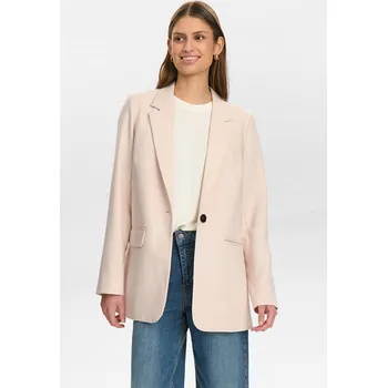 Dámská vesta Bunda NÜMPH Beige 3622079 38