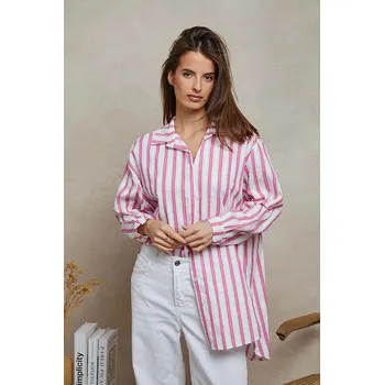 Dámská košile Košile Plume Weiß/ Pink 8654218 M