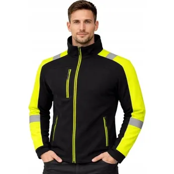 Pracovní obuv Pánská fleecová mikina Polar Keilor PRACOVNÍ reflexní na stavbu BOZP velikost M