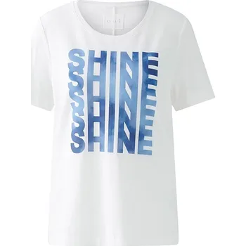 Dámské tričko Tričko Oui Weiß 1103939 36