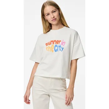 Dámské tričko Tričko Pieces Weiß 769171 M