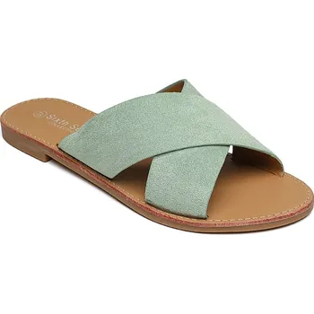 Dámské žabky Sixth Sens Grün 133195 38