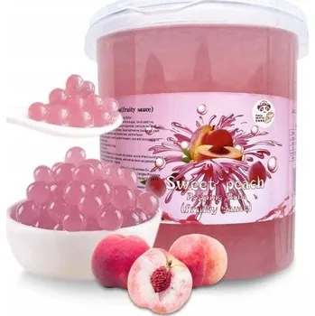 Bubble tea BROSKVOVÉ Bubble Tea kuličky - popping boba 3 kg