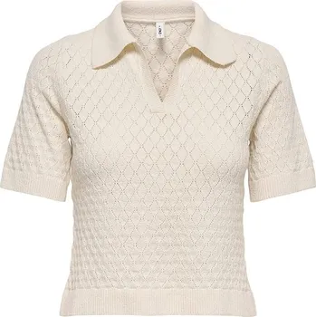 Dámské tričko Tričko ONLY Beige 2691337 XL