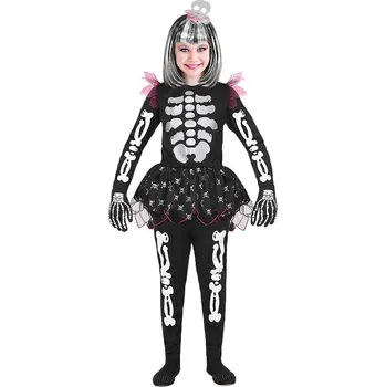 Karnevalový kostým Widmann Schwarz/ Silber 7554018 140