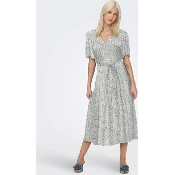 Dámská móda Šaty ONLY Türkis/ Weiß 1903303 S