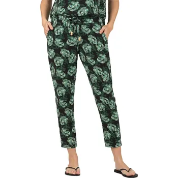 Dámské kalhoty Timezone Schwarz/ Grün 177038 XL