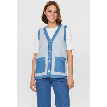 Dámská vesta Vesta NÜMPH Blau 1953448 40