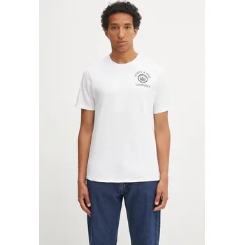 Bavlněné tričko Sporty & Rich California Emblem Soft, XS, bílá, 00X