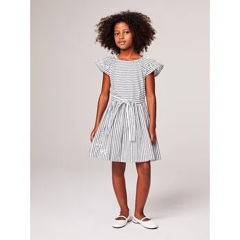 Dívčí šaty Benetton Weiß 545458 160