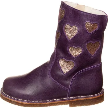 Dívčí kozačky kmins Lila/ Gold 9132850 37