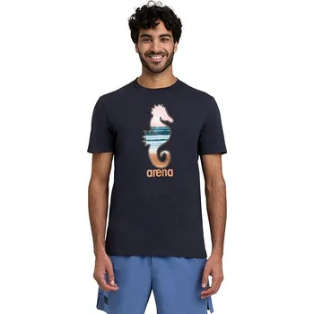 Tričko Arena Schwarz/ Schwarz 7643671 S