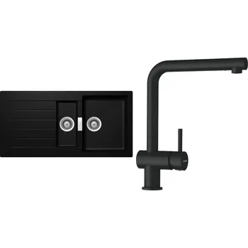 Granitový dřez Set Schock S3-1 (dřez Signus D-150 Magma + baterie Epos Magma)