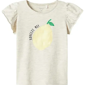 Dívčí tričko Tričko name it Beige 9194164 92