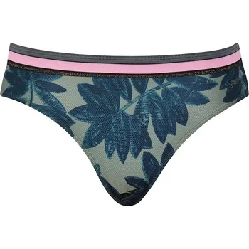 Dámské oblečení Plavky Naturana Khaki/ Blau 5530867 40