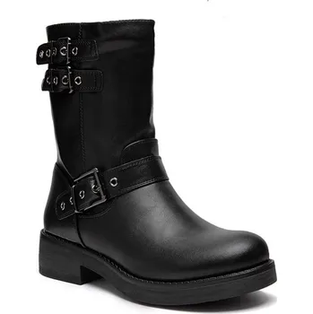 Dámské kozačky Boty Sixth Sens Schwarz 669701 36