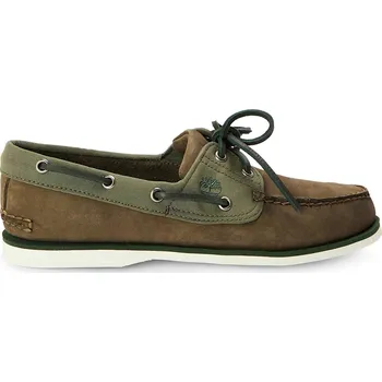 Pánské polobotky Boty Timberland Dark Grn Nubuck 7347471 11 (45.5)