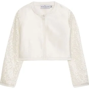 Dívčí mikina Danamade Creme 6131180 122