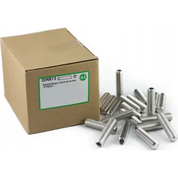 Šroub Stavěcí šroub, závitový kolík DIN 913 INOX M5 x 20 - 10 ks