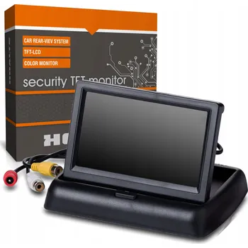 Monitor do auta Monitor pro couvací kameru určený k montáži na palubní desku