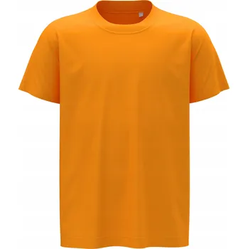 Chlapecké tričko Stedman dětské tričko oranžové bavlna velikost 140