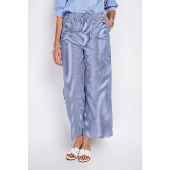 Dámské kalhoty William de Faye Blau/ Weiß 2005078 38