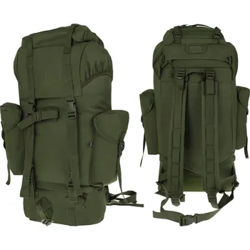 turistický batoh Brandit Kampfrucksack 61-80 l zelený vojenský Batoh