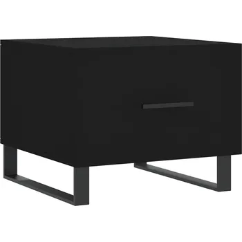 Konferenční stolek Konferenční stolek černý, 50x50x40 cm, dřevotříska
