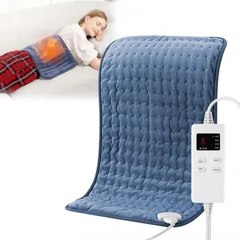 Polštář Elektrický Vyhřívací Polštář 30 x 60 cm, 75 W, 6 úrovní ohřevu