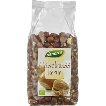 Dennree Lískové ořechy 500g bio BIO VEGAN Množství: 1 ks