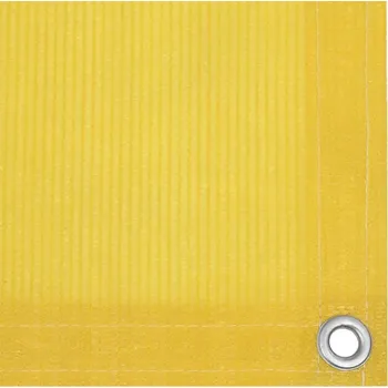 Paraván Paraván na balkon, žlutá, 90x300 cm, HDPE