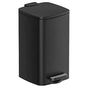 Odpadkový koš Odpadkový koš odpadkový koš Songmics černý