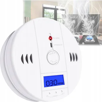 Zabezpečovací technika Detektor Oxidu Uhelnatého - Senzor, hlásič