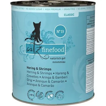 Krmivo pro kočku Catz Finefood mokré krmivo pro sledě 0,8 kg