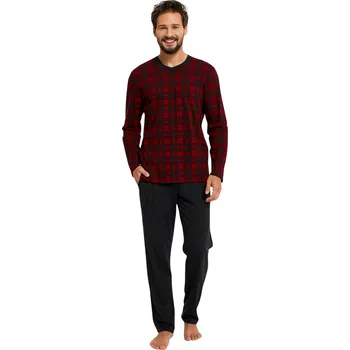 Pánské pyžamo Italian Fashion pánské pyžamo ELIASZ s dlouhým rukávem, velikost M